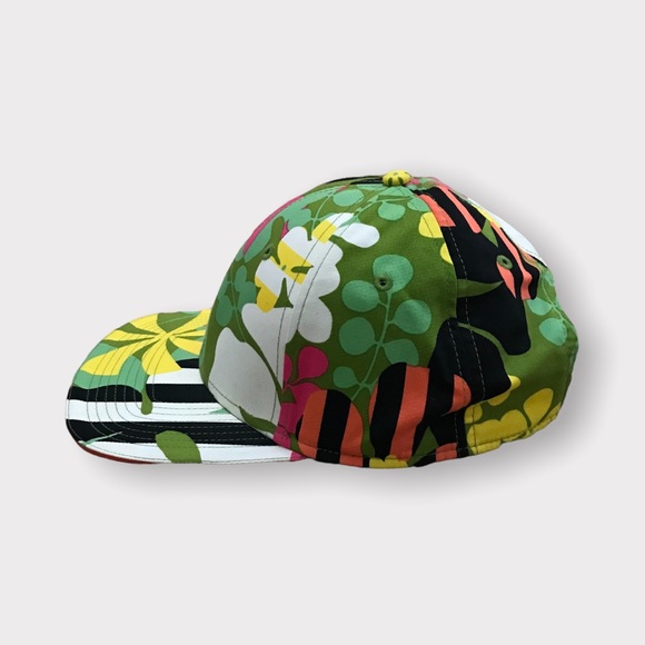 Marc by Marc Jacobs Laguna Floral Cap Green Multi - Picture 5 of 7